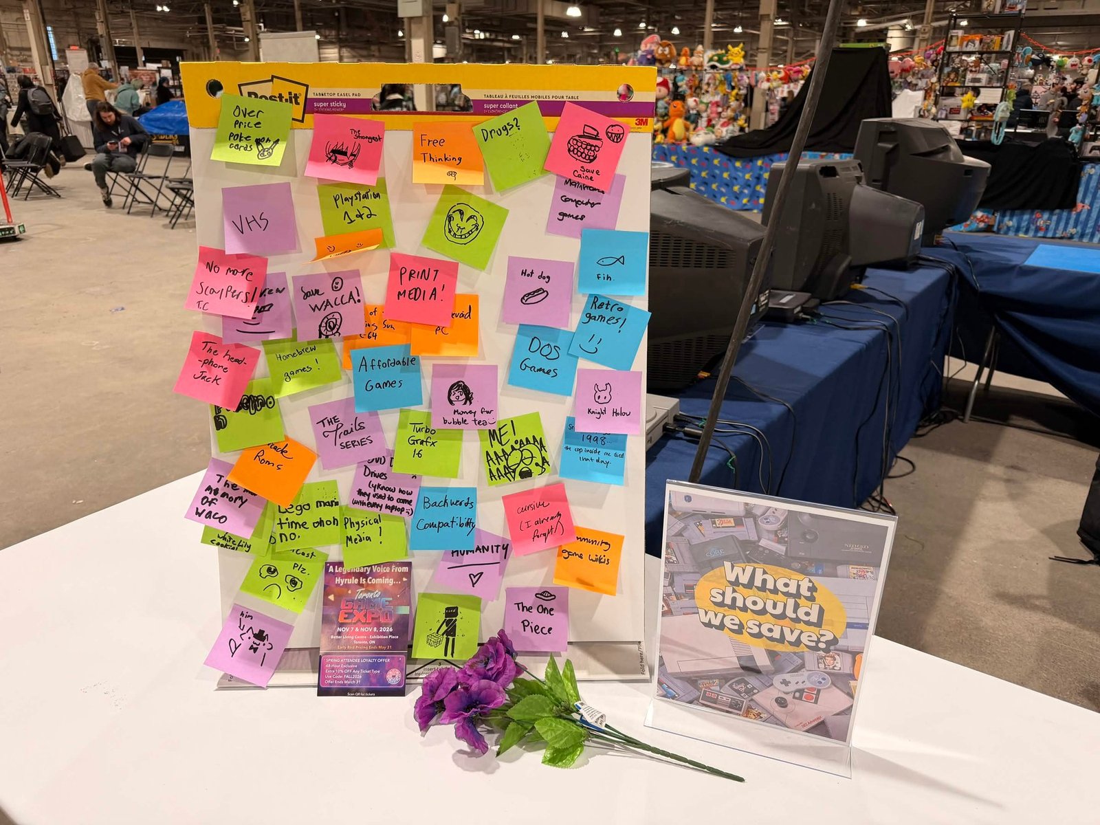 The What Should We Save? board