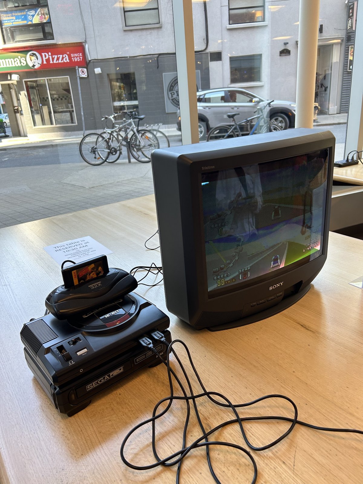 Virtua Racing Deluxe on the Sega 32X