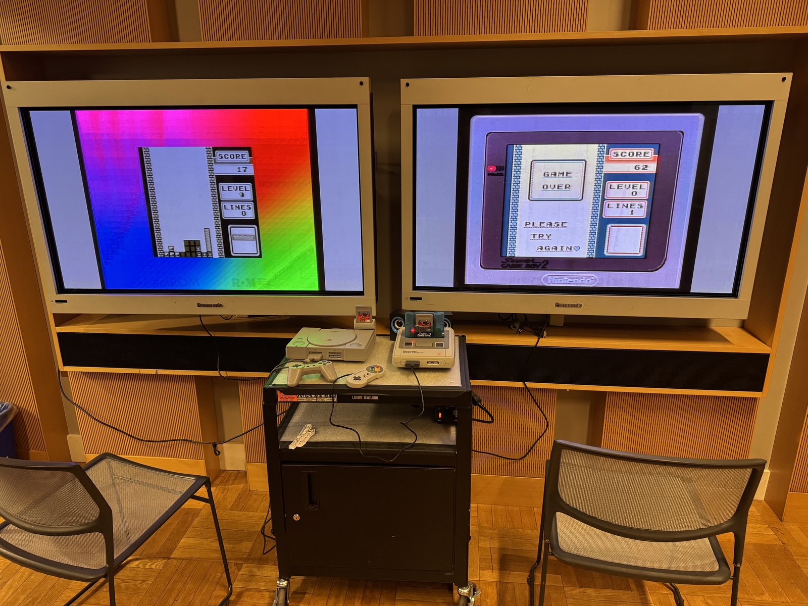 Tetris on the Super Famicom and the PlayStation