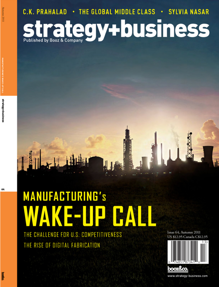 Cover of strategy+business issue 64