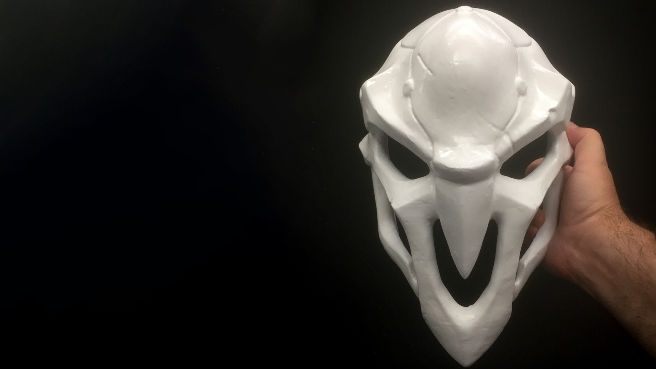 3D Printing Reaper's mask from Overwatch